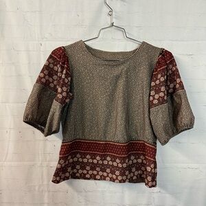 Vintage Handmade Top- Runs Medium
